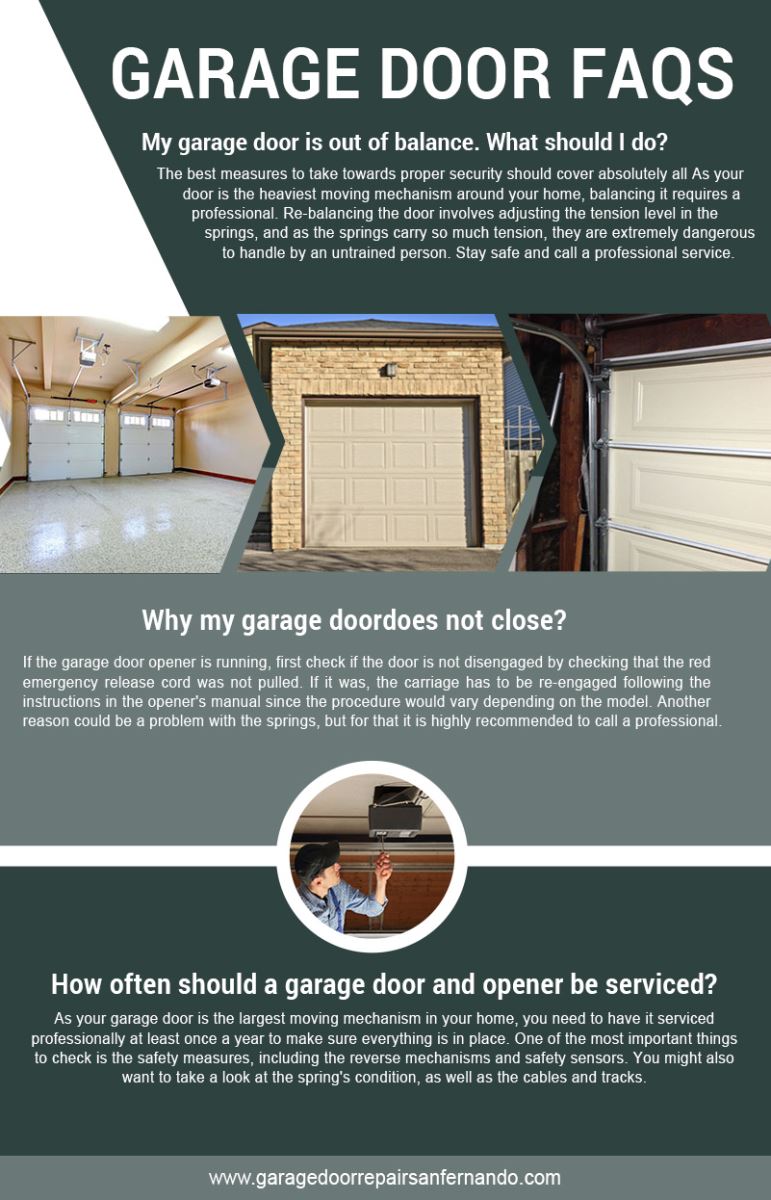 Garage Door Repair San Fernando Infographic